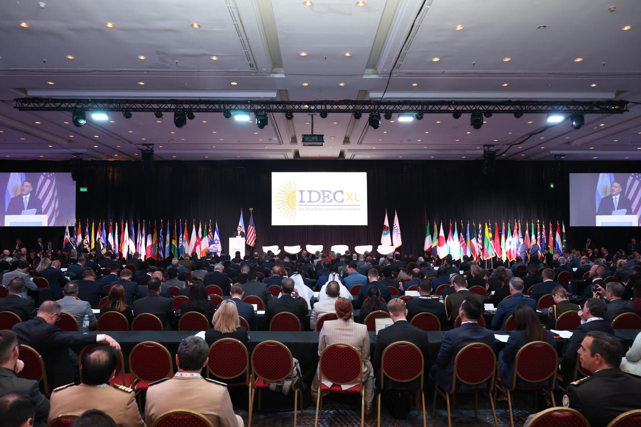 DEA opens global summit in Argentina with calls for greater cooperation against drug trafficking