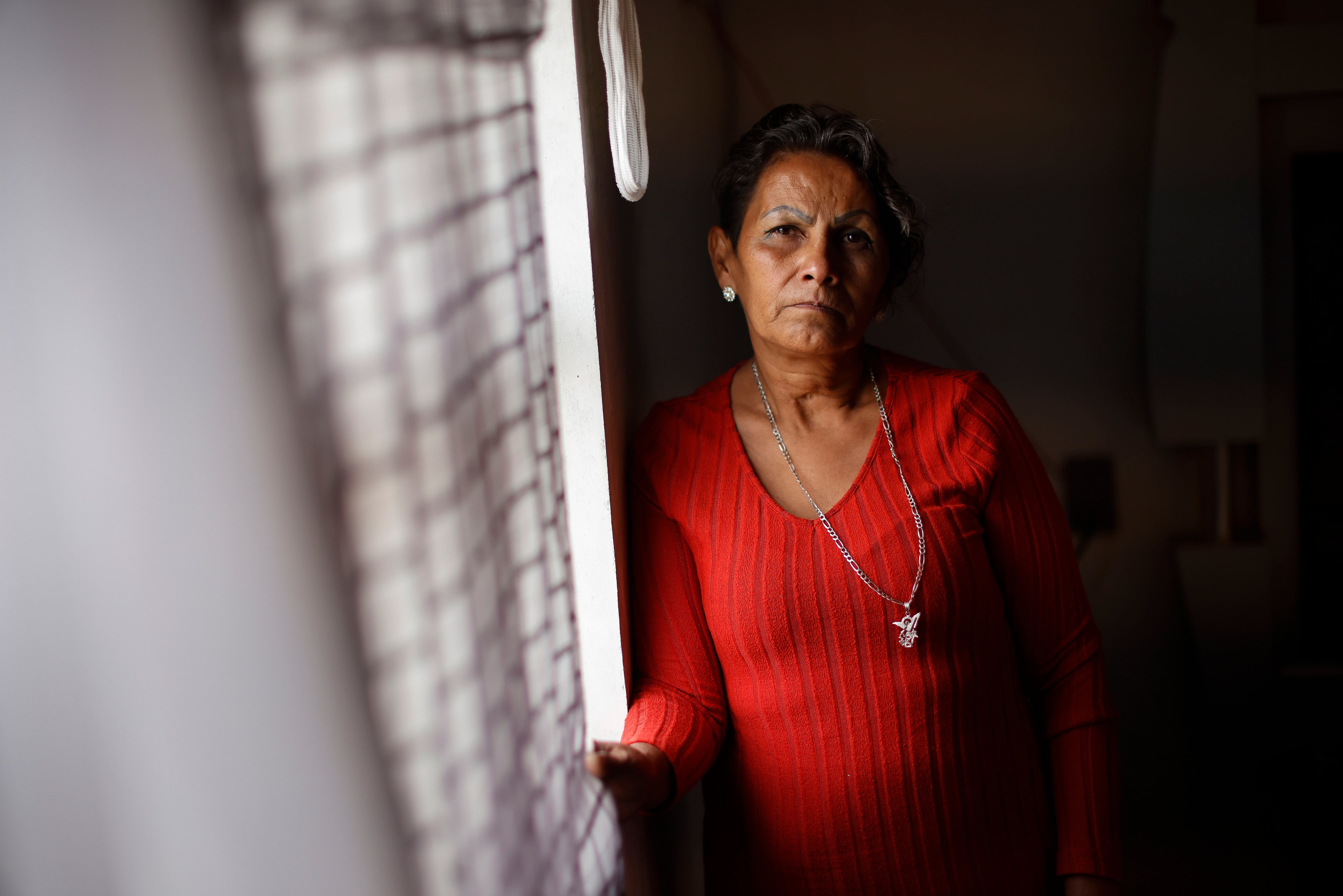 Eva Vázquez, member of a group of searchers from Guanajuato. 