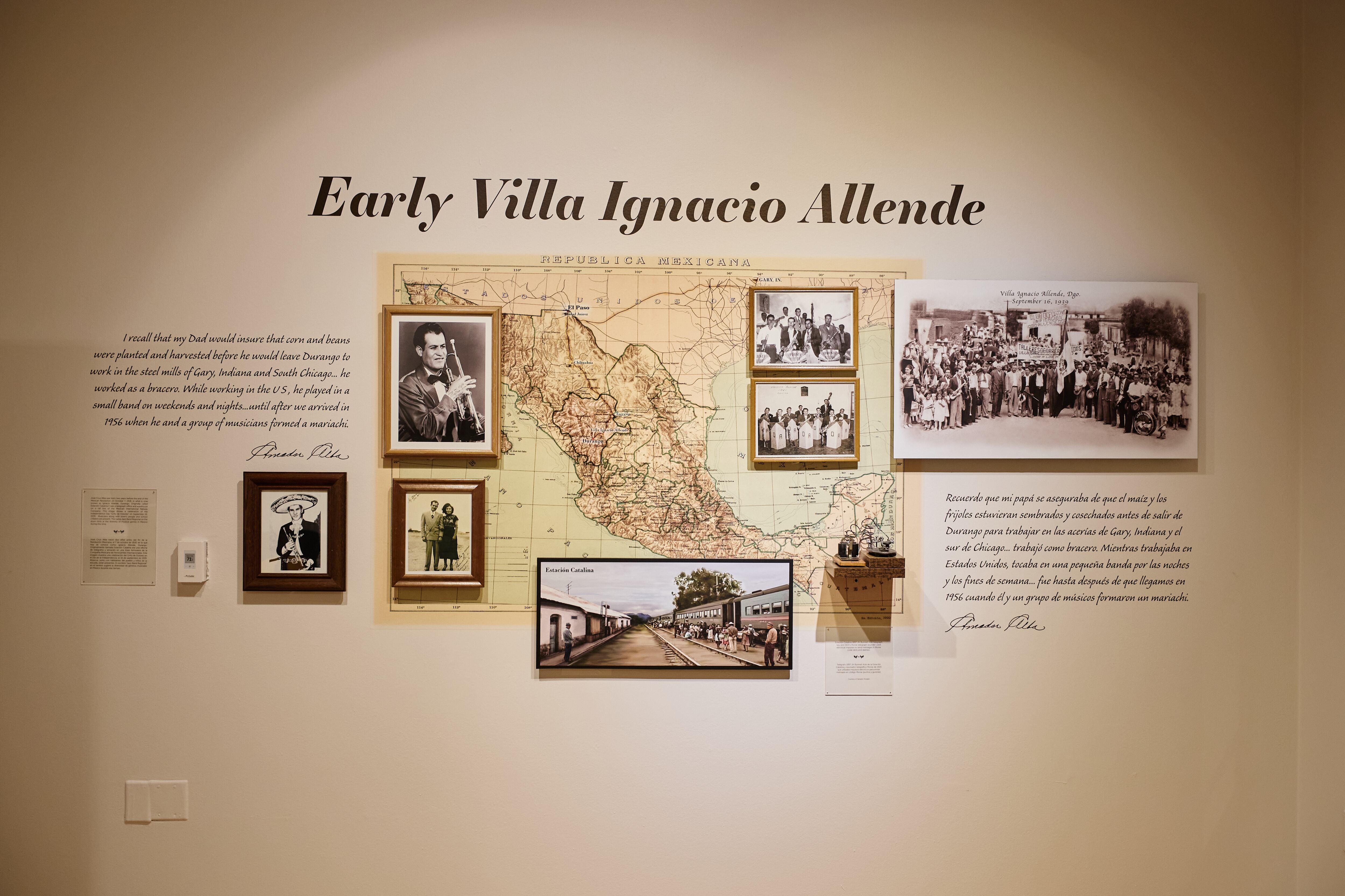 A photographic exhibition on the Early Villa Ignacio Allende.