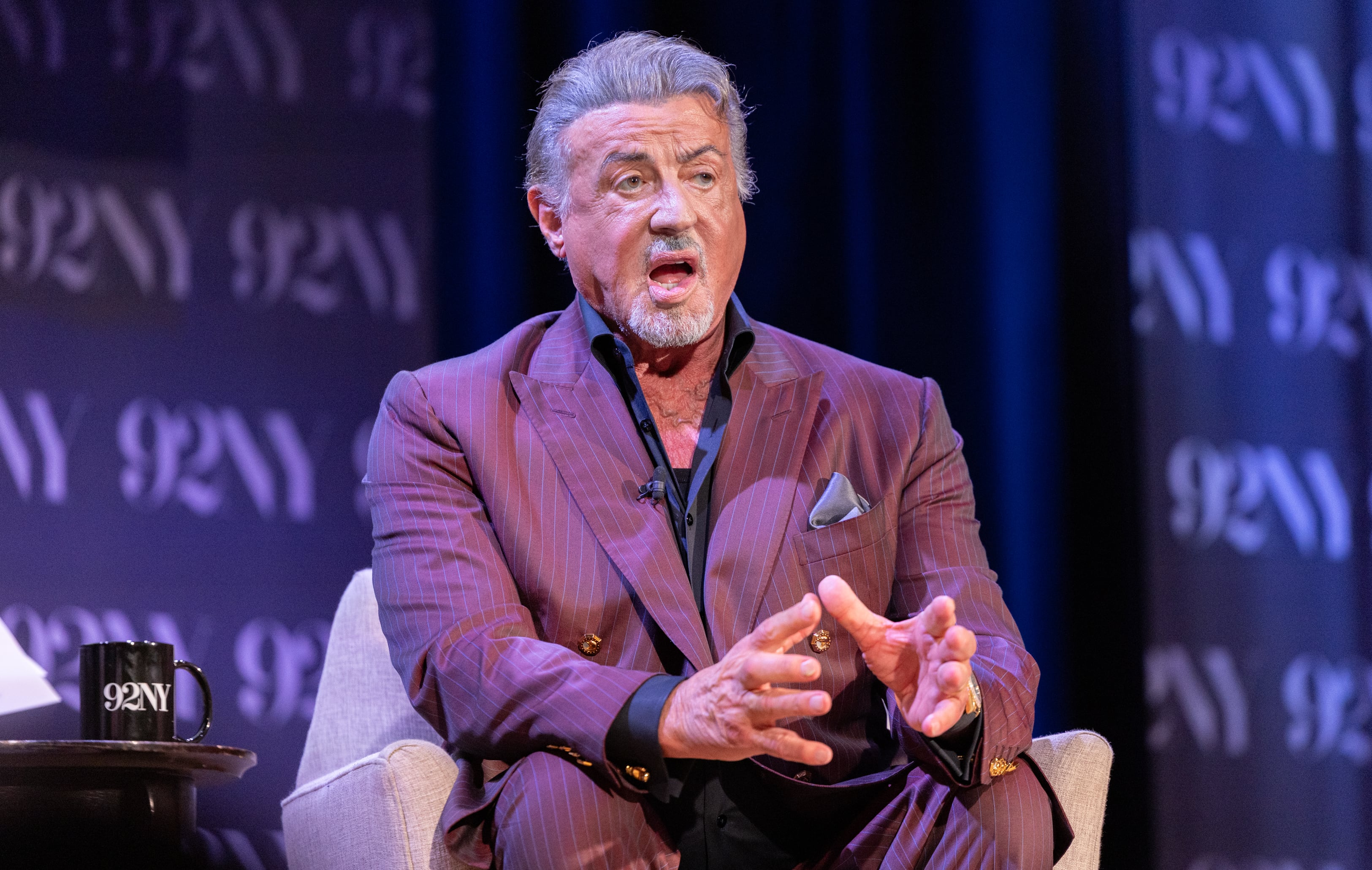 Sylvester Stallone: ‘I don’t know what the new masculinities are. It’s in a man’s nature to conquer’
