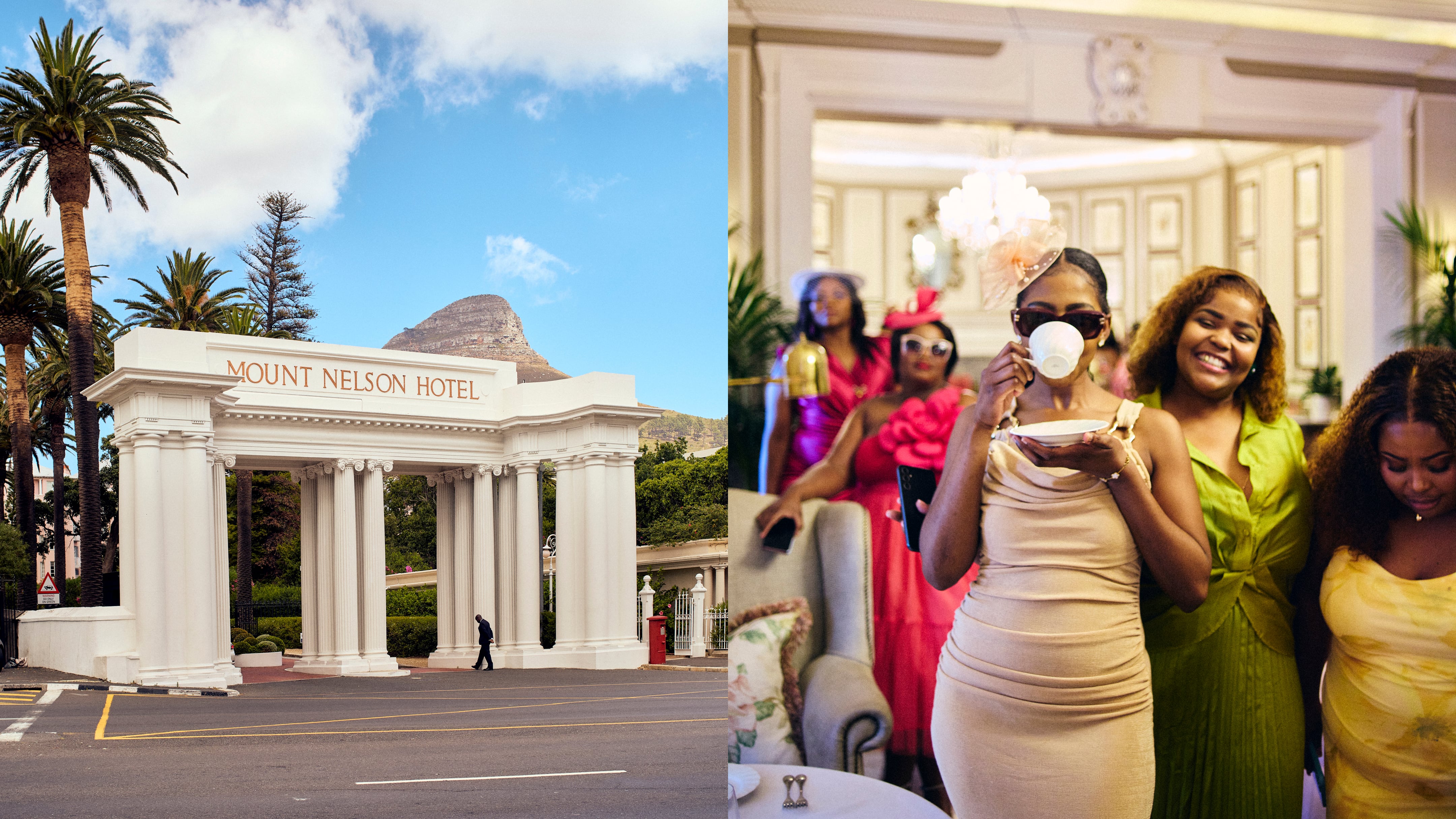 Mount Nelson, the luxury hotel in Cape Town where John Lennon was mistaken for a homeless person