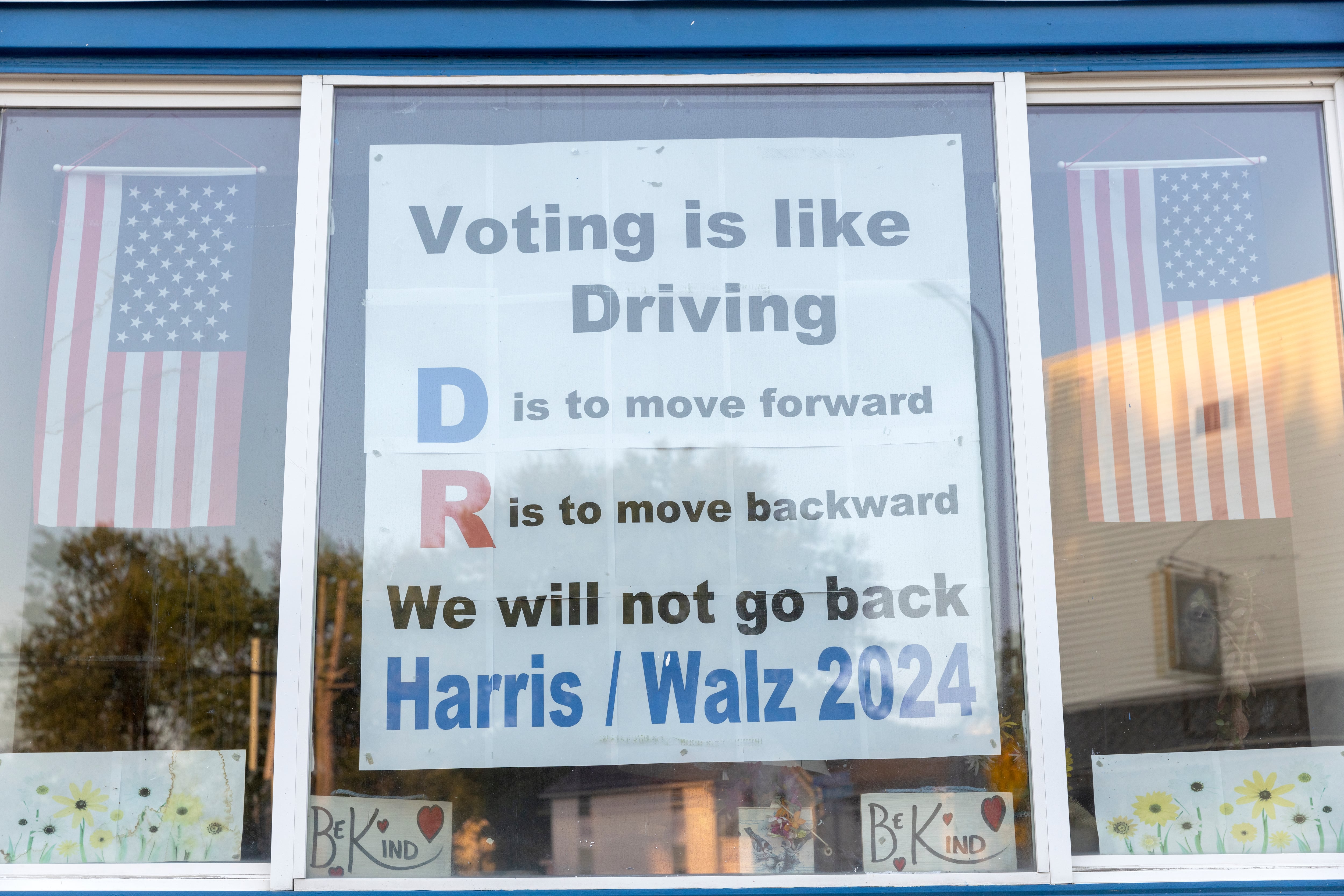 The Democratic Party’s county office in Richland Center, Wisconsin. 