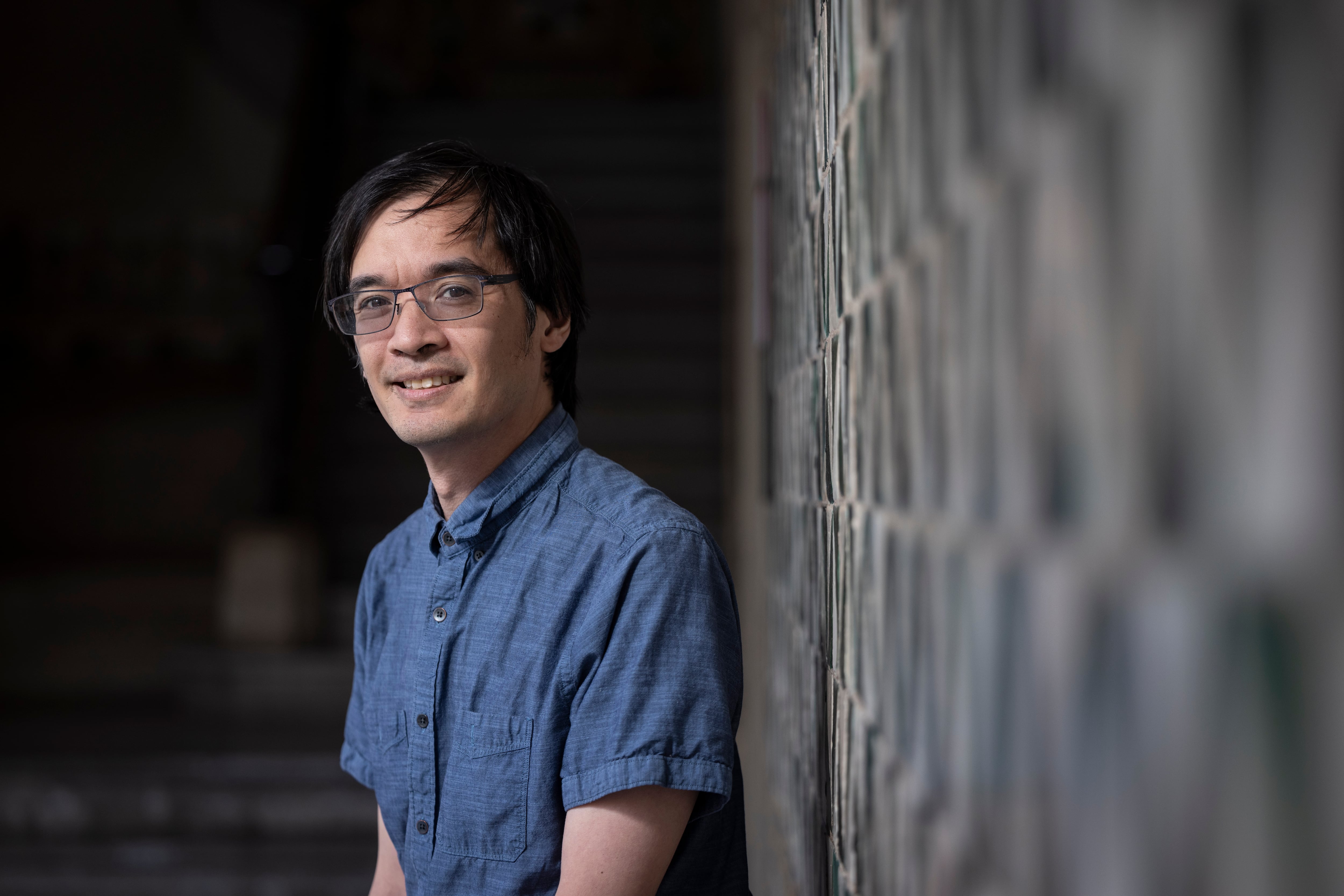 Mathematician Terence Tao, photographed on September 18 at the Institute of Catalan Studies, in Barcelona.