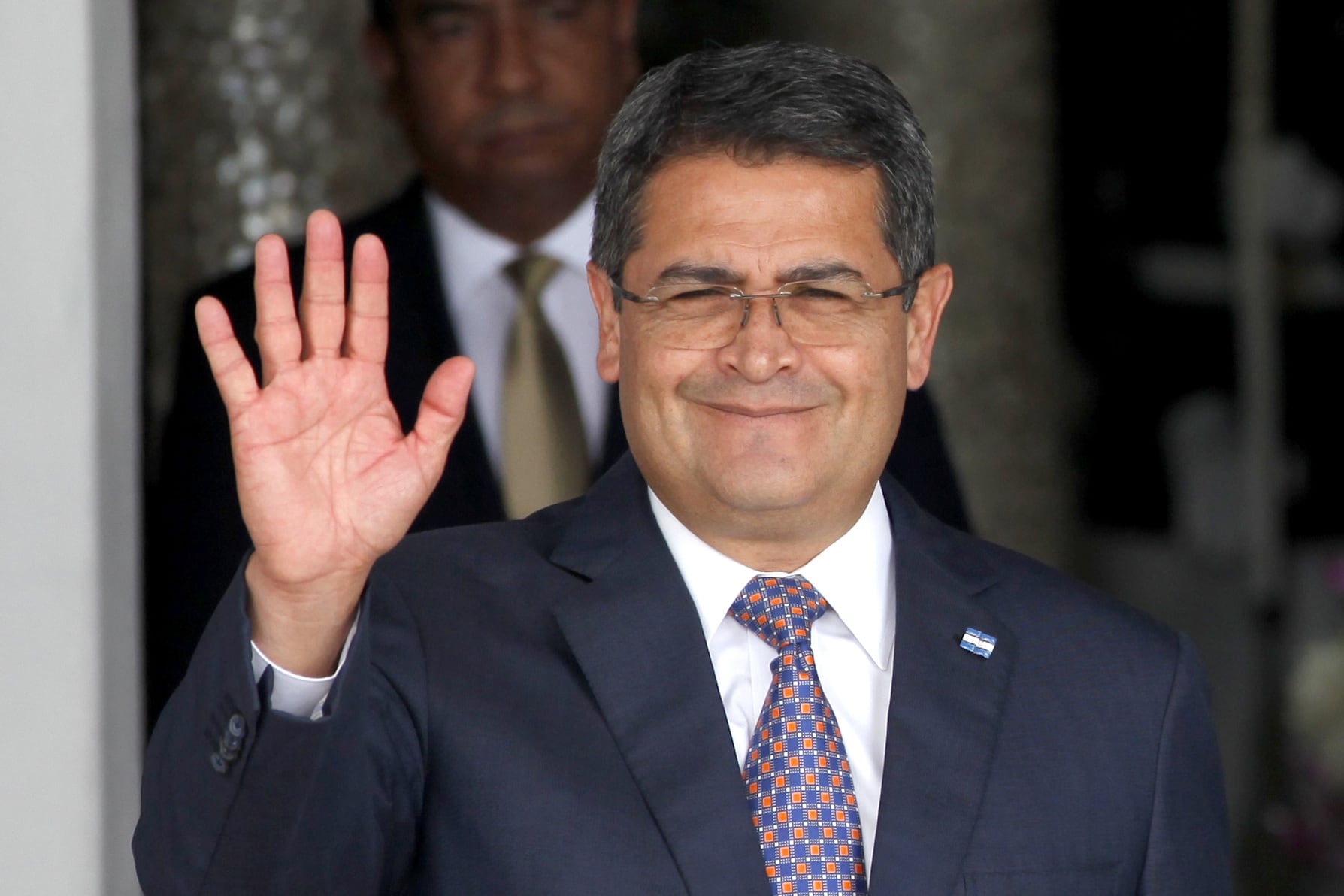 Juan Orlando Hernández, the former president of Honduras who flirted with drug trafficking