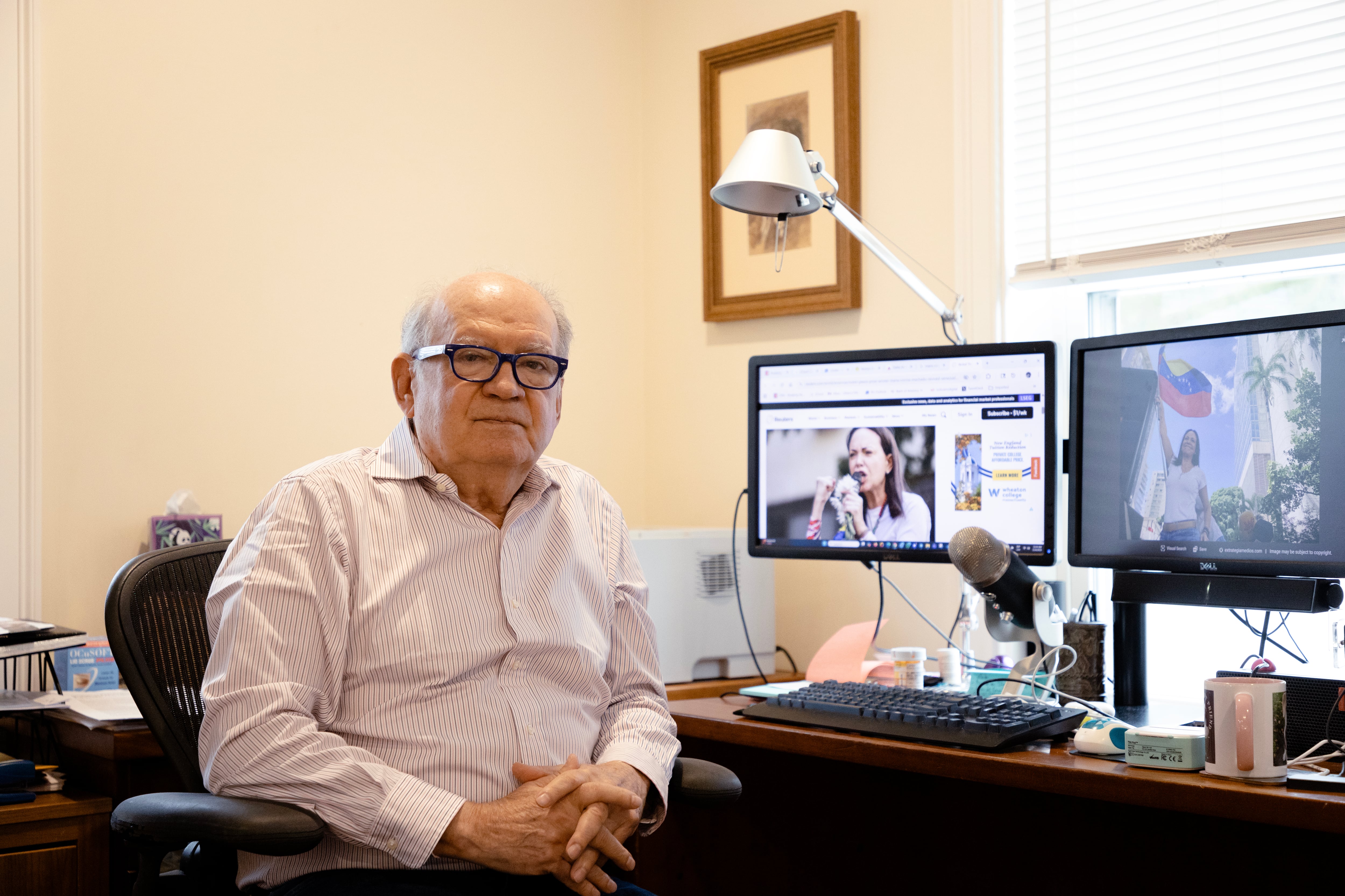 Carlos Blanco: ‘Change in Venezuela is inevitable, like the fall of the Berlin Wall’