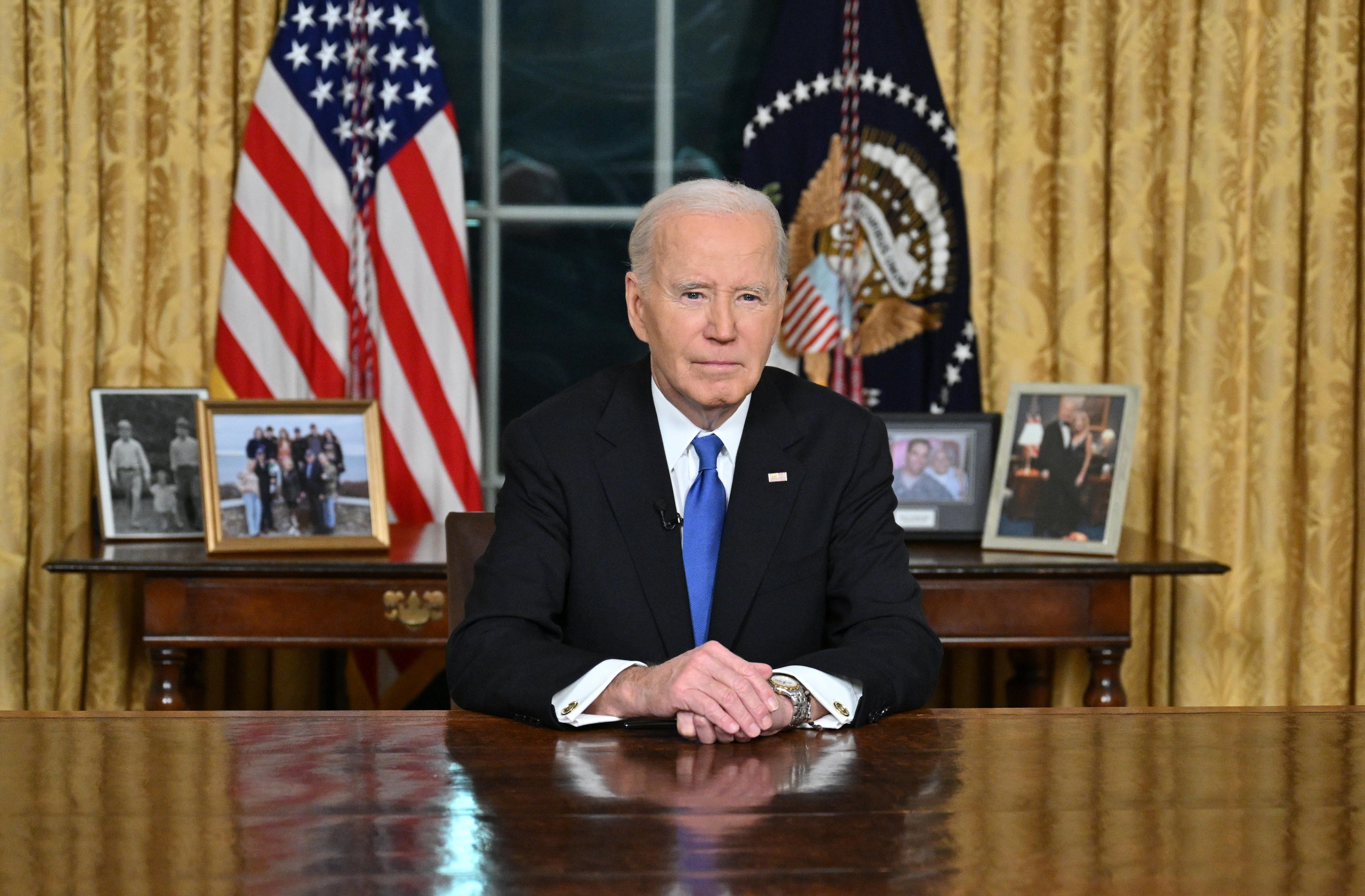 A long, bitter farewell: Biden says goodbye to the White House