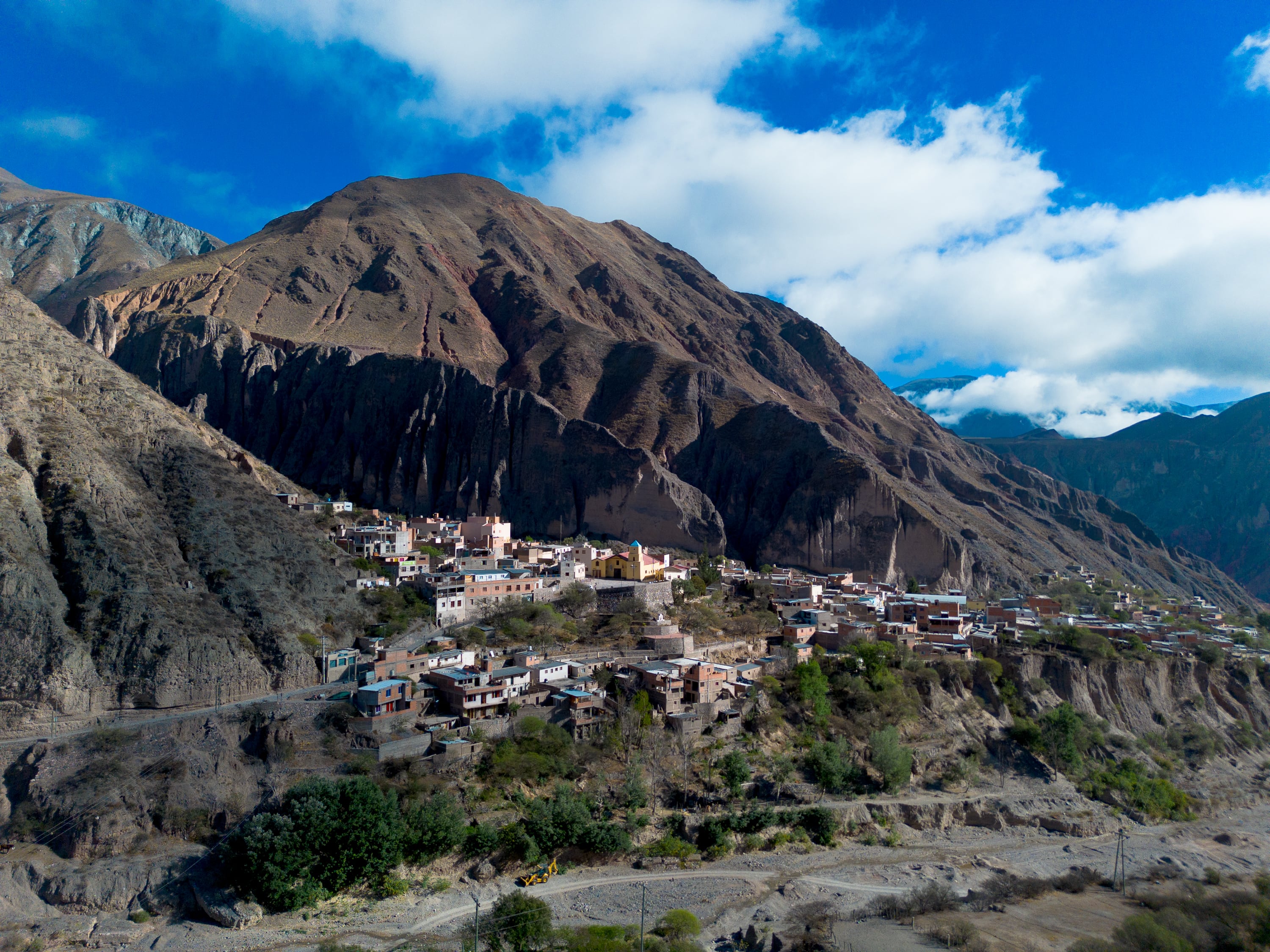 VIew of Iruya, in Salta province in northwestern Argentina.