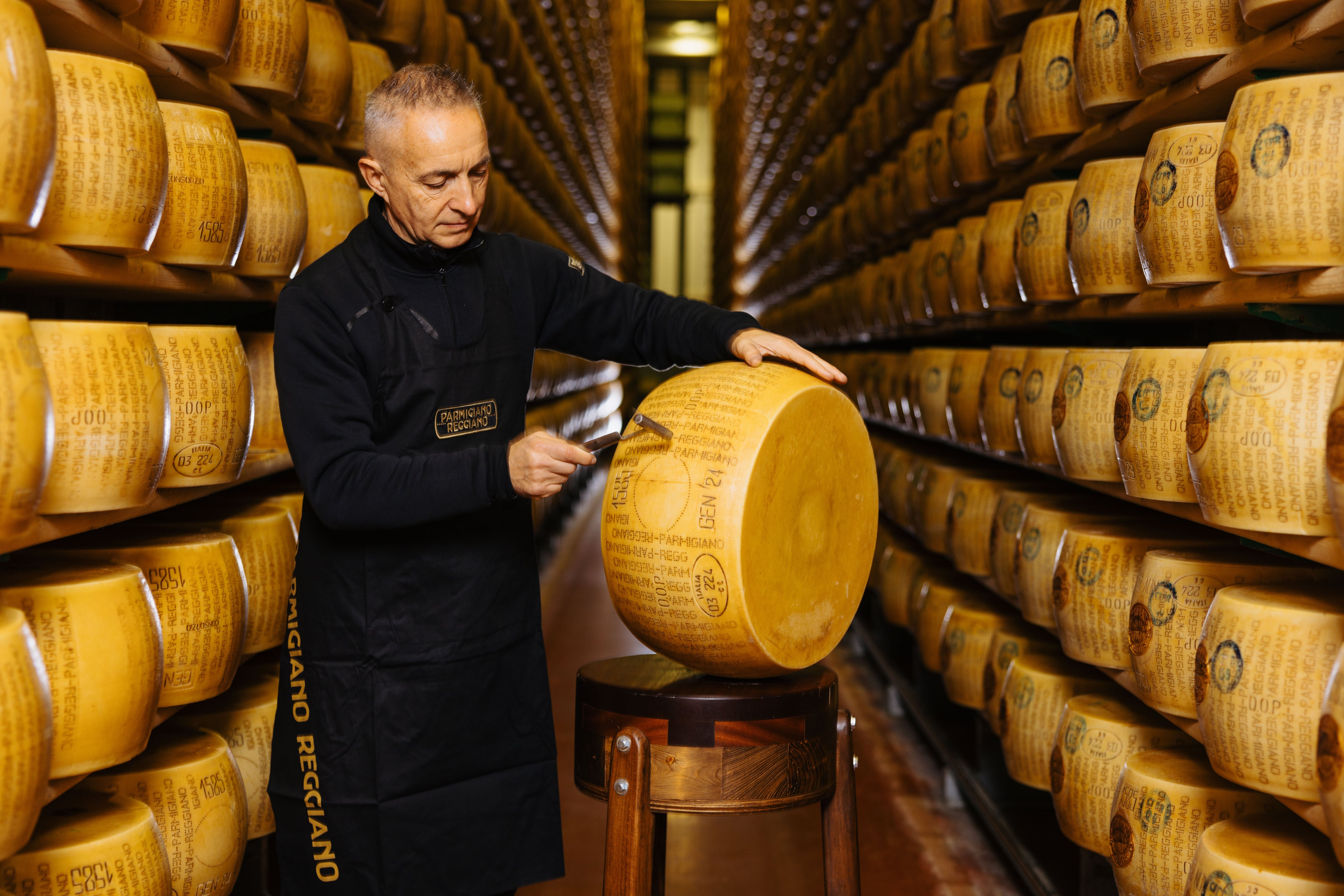 Parmesan: The cheese used as bank collateral