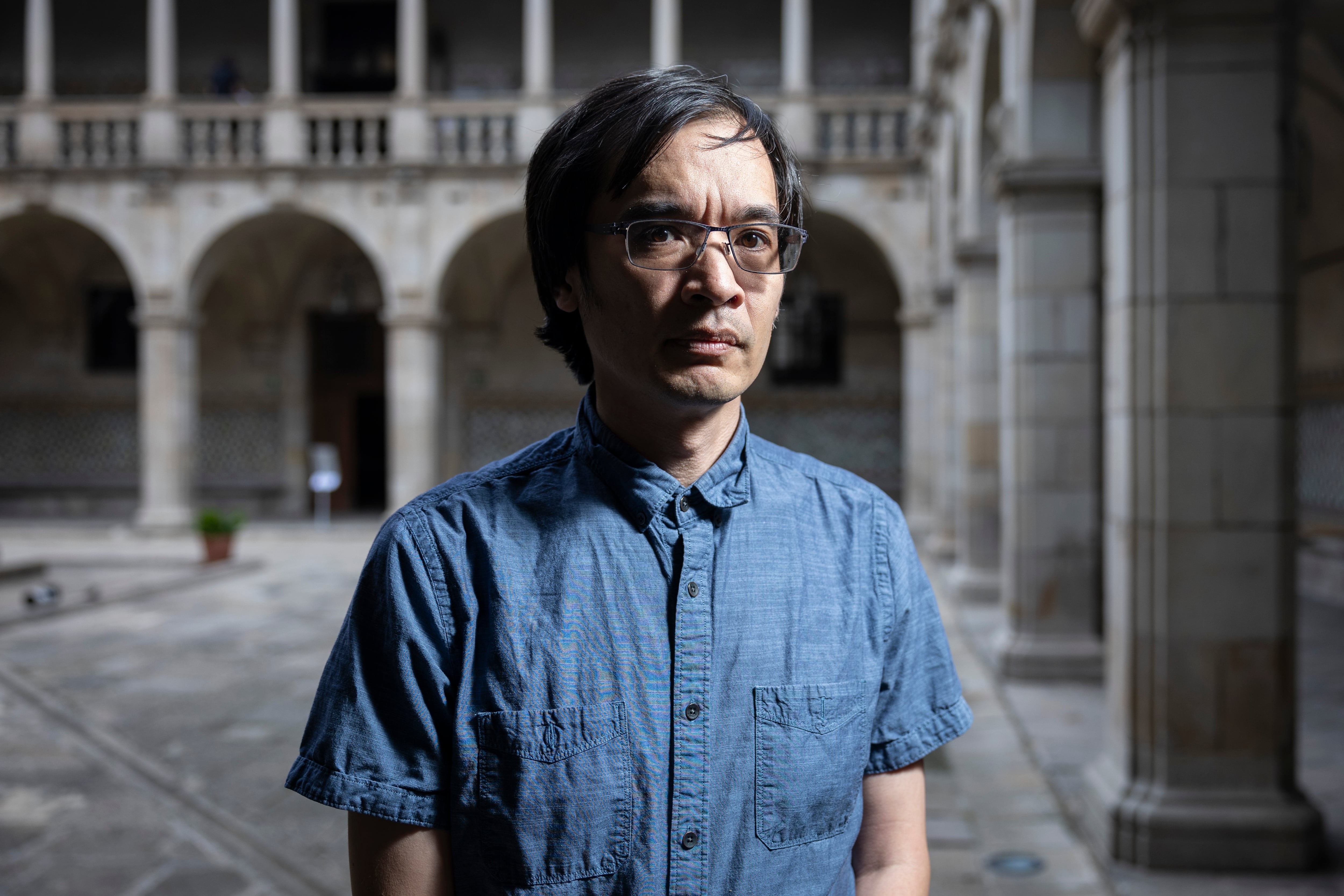 Terence Tao at the Institute of Catalan Studies, in Barcelona, September 18. 