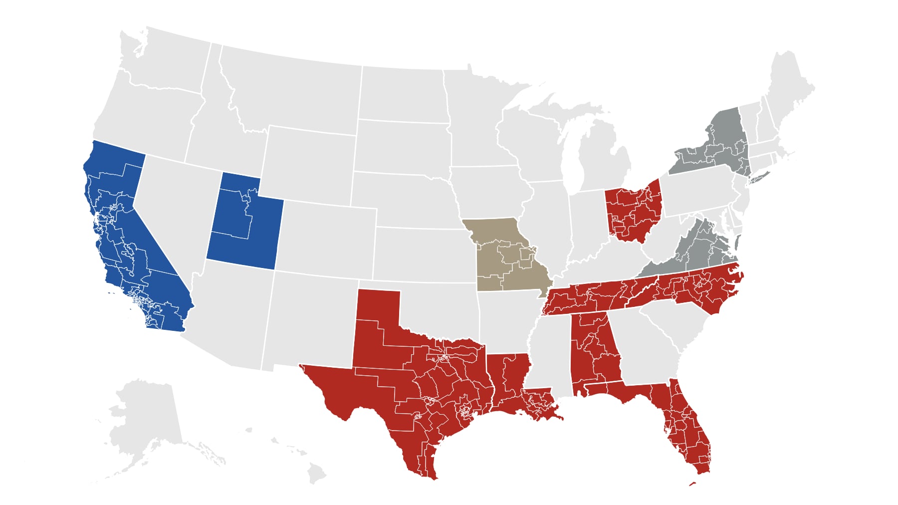 The redrawing of U.S. electoral maps ahead of the midterm elections on November 3.