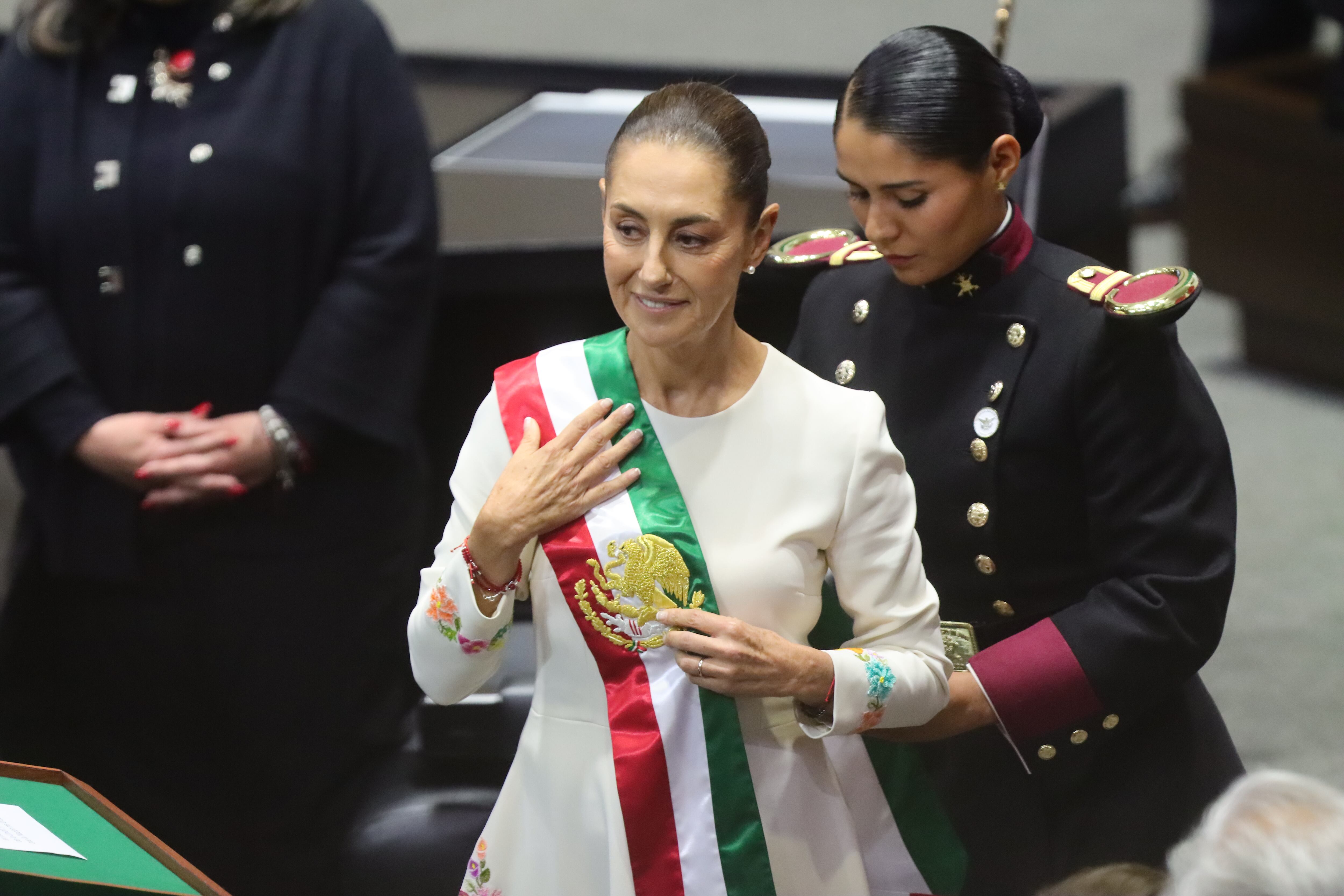 Claudia Sheinbaum, Mexico’s first female president: ‘I will not let you down’