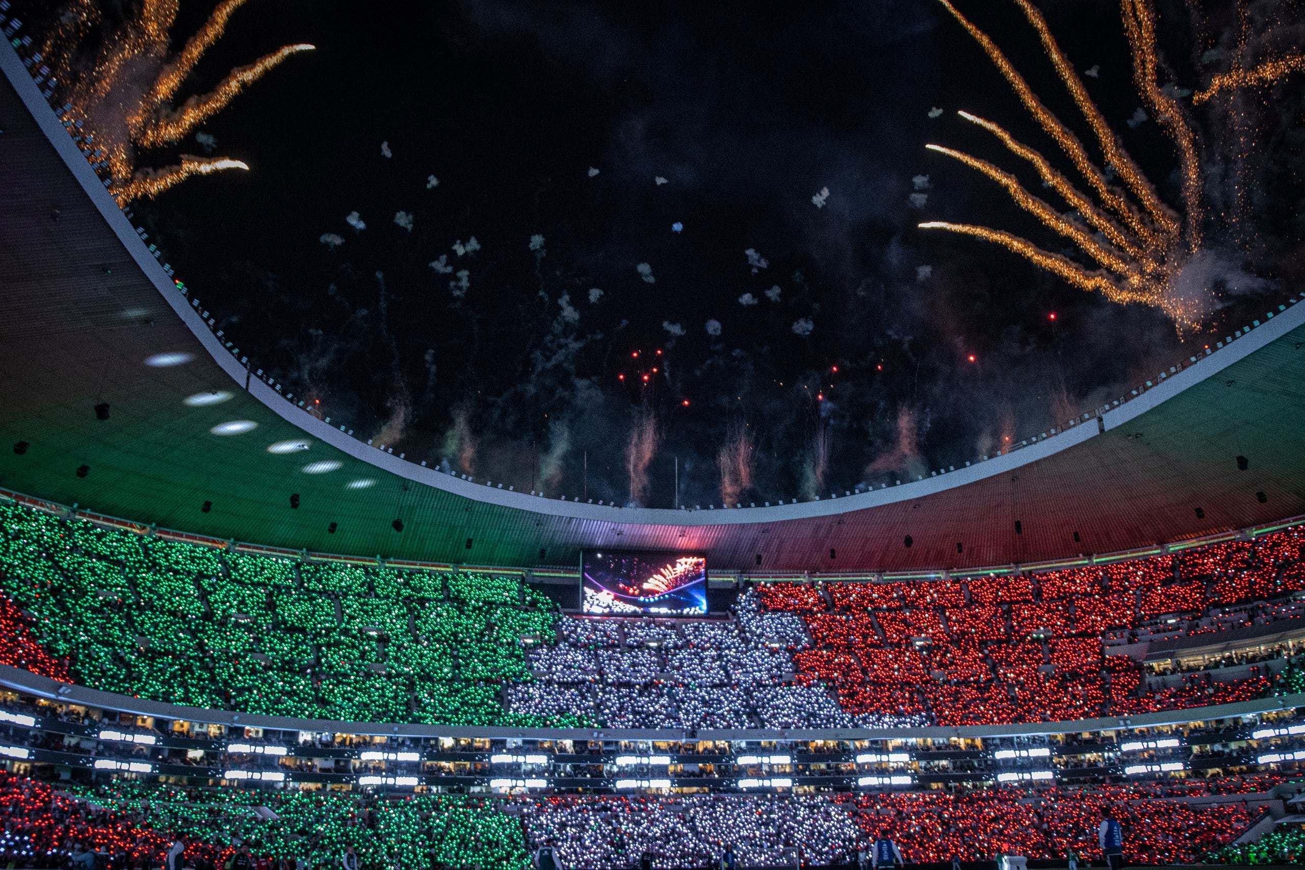 Reopening match at Estadio Azteca between Mexico and Portugal in Mexico City on Saturday, March 28, 2026.