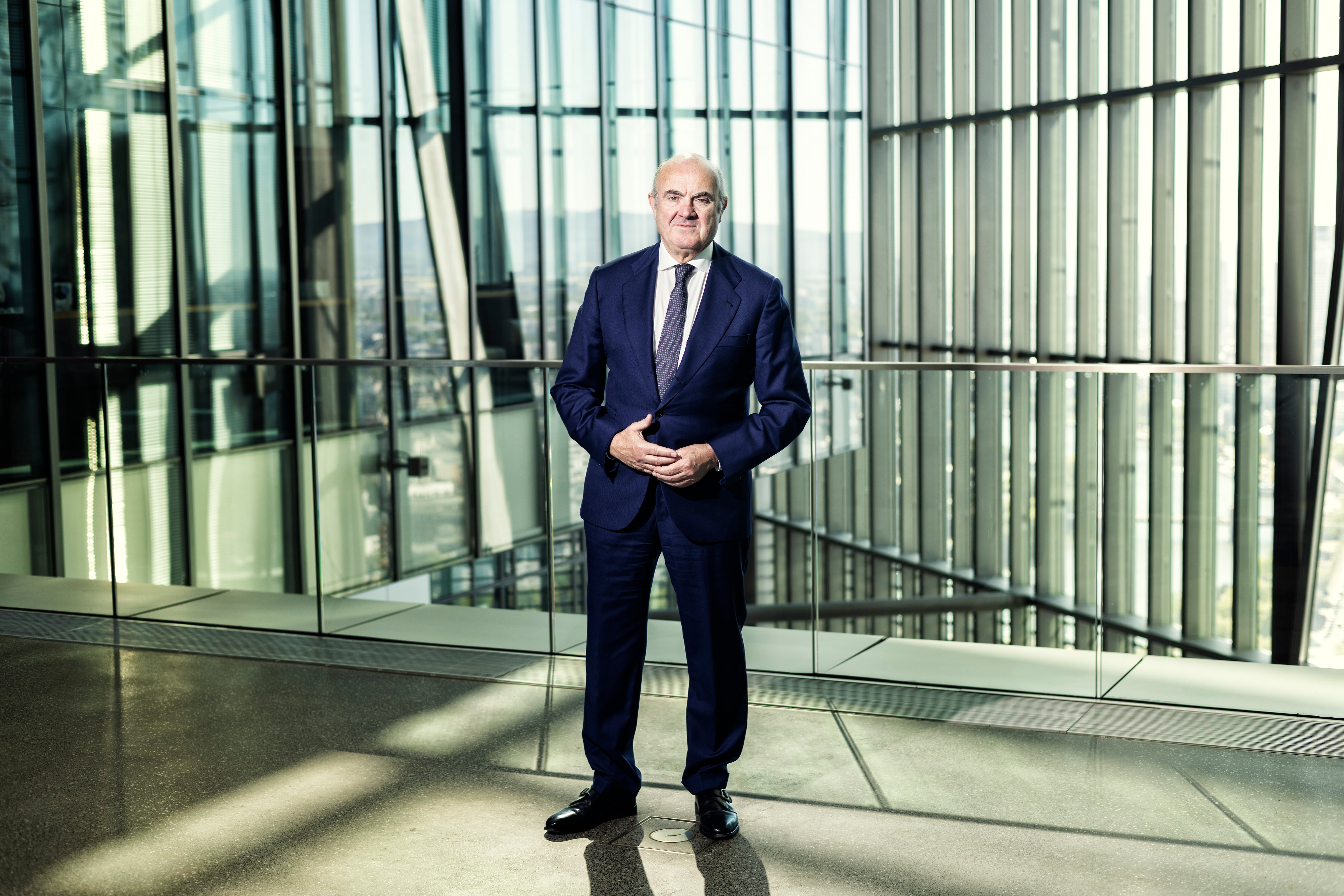 Luis de Guindos, vice president of the ECB, on April 30 in Frankfurt. 