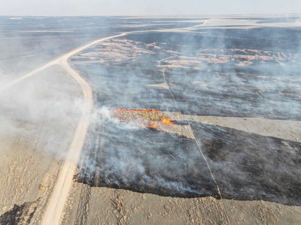 Massive Smokehouse Creek Fire Becomes Largest In Texas History - Pledge ...