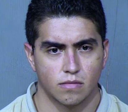Picture of Rubén Oswaldo Yeverino Rosales, as presented by Arizona's police.