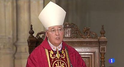The bishop of Alcal&aacute; de Henares, Juan Antonio Reig Pl&agrave;.