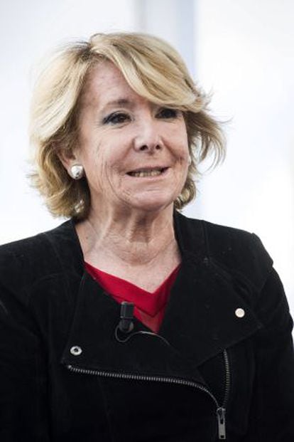 Esperanza Aguirre, the Popular Party's candidate to become mayor of Madrid in May.