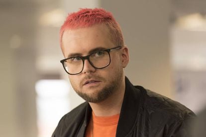 Christopher Wylie, during the interview.