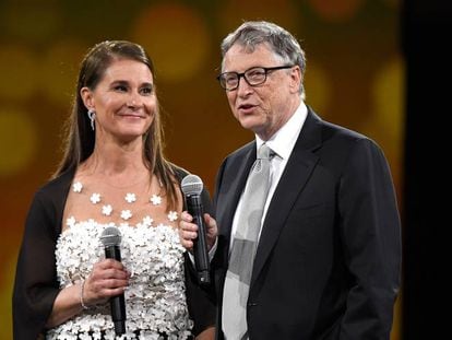 Melinda and Bill Gates, in 2018.