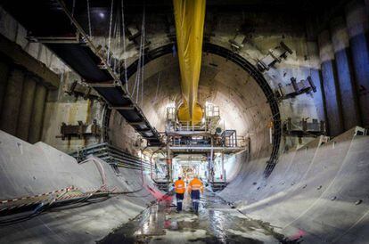 Spain's Acciona is building part of Brisbane's Legacy tunnel.