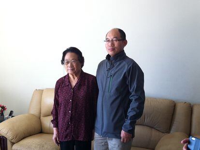 The Chinese chemist Shu-Kun Lin, president and founder of the MPDI publishing house with Tu Youyou, winner of the 2015 Nobel Prize for Medicine, in a photo taken this year.
