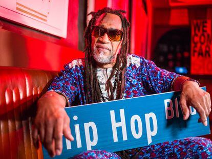 DJ Kool Herc – considered to be the father of hip hop – pictured in New York City in 2019.