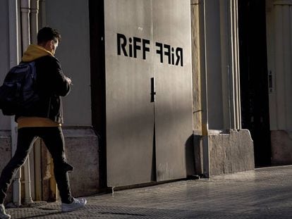 The RiFF restaurant in Valencia is closed to the public after the food poisoning outbreak.