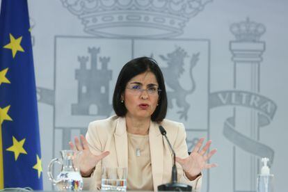 Health Minister Carolina Darias.