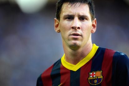Messi, pictured during a Barcelona game.