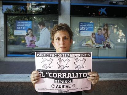 Rosa Ord&oacute;&ntilde;ez Garc&iacute;a, whose family put their nest egg into preferential shares. They are now unable to get their money back.