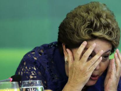 Rousseff during a breakfast in December in Brasilia.