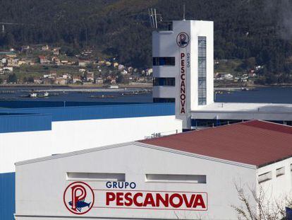 The Pescanova plant in central Vigo, in Pontevedra province.