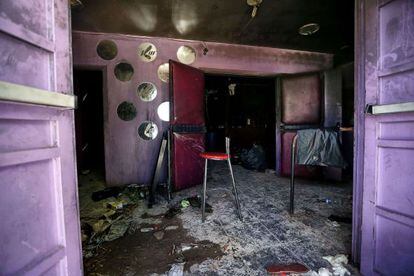 The Kiss nightclub, where a blaze killed more than 230 people.