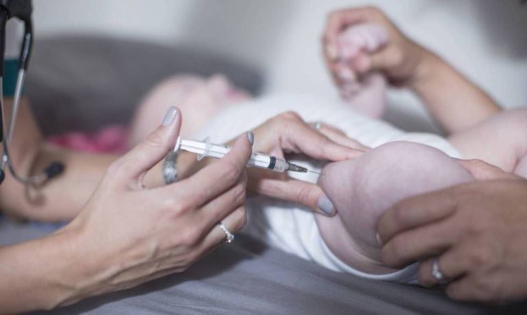 The doctor claimed vaccines contained “human fetal DNA.”