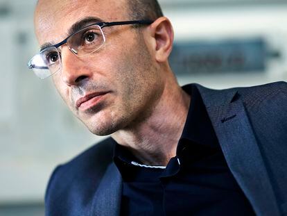 Yuval Noah Harari, at the Ateneo de Madrid, where he took part in the Global Youth Leadership Forum last May.