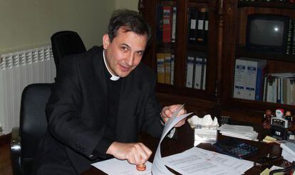 Monsignor Lucio Vallejo Balda, seen in an archive photo.