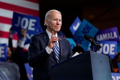 President Joe Biden speaks at the Democratic National Committee Winter Meeting, Friday, Feb. 3, 2023, in Philadelphia.