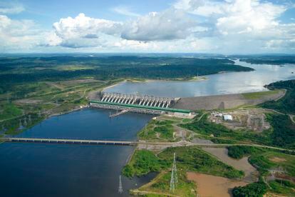 Represa de Belo Monte sobre el río Xingú.