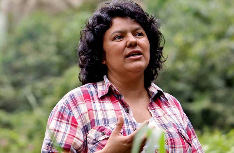 Honduras environmental leader Berta Cáceres.