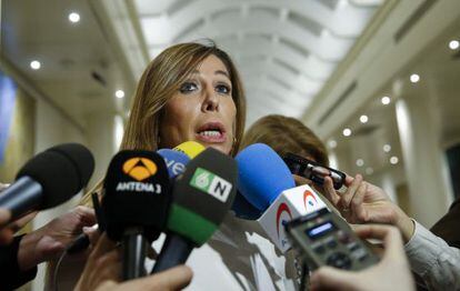 The PP chief in Catalonia, Alicia S&aacute;nchez Camacho.
