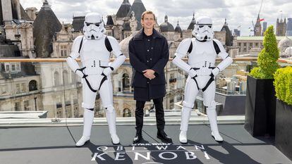 Hayden Christensen at the London presentation of 'Obi-Wan Kenobi', a new miniseries streamed by Disney +.