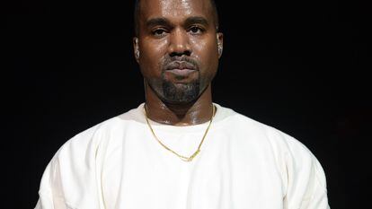 Kanye West during a concert in Anaheim, California, in June of 2016.