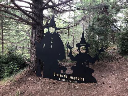 A witch theme park in Laspaules, Huesca, where the usual iconography is reproduced.