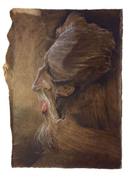 Miguel de Cervantes, as seen by Sciammarella.