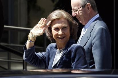 Queen Sof&iacute;a was to have represented Spain at the Diamond Jubilee celebrations. 