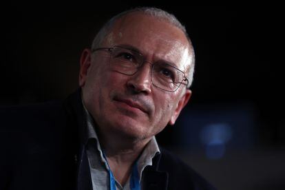 Russian oppositioon activist Mikhail Khodorkovsky