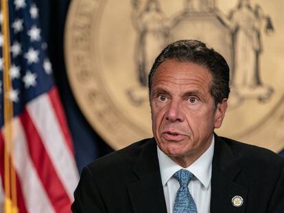 Andrew Cuomo, when he was governor of New York, in an undated image.