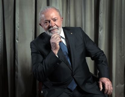 Lula da Silva in Madrid on April 26, 2023.