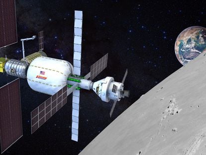 Artist’s rendering of what a private space station might look like.