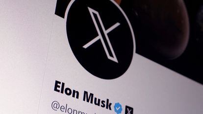 Elon Musk Twitter account is seen in this illustration taken, July 24, 2023.